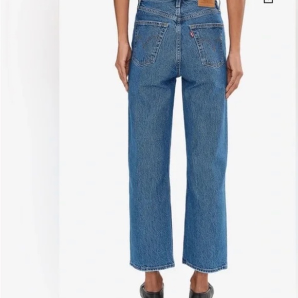 Levi’s Ribcage Straight Ankle Jeans  Size 27 - Picture 3 of 4